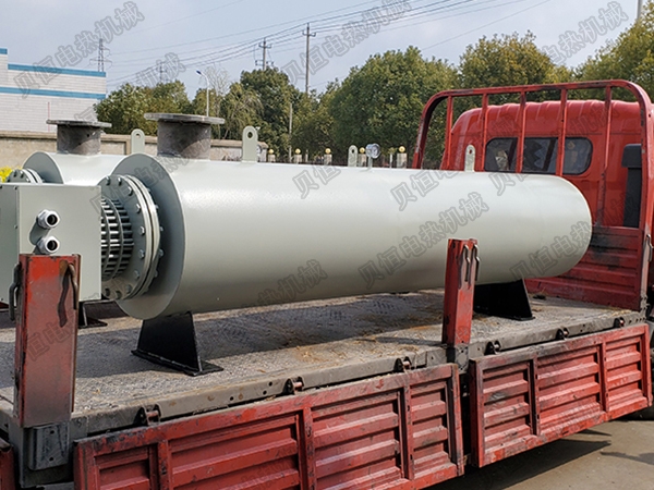 240KW空气加热器装车中